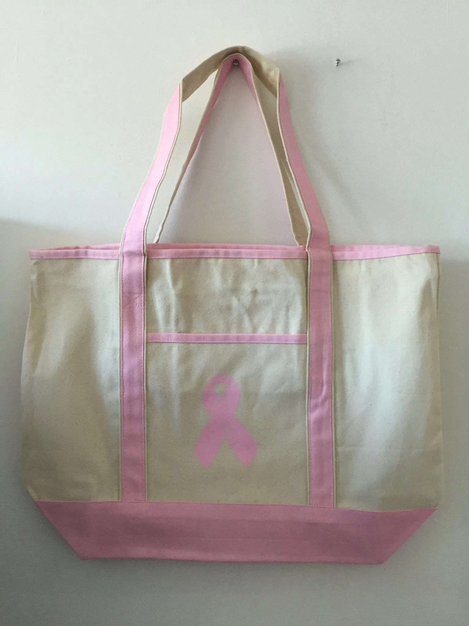 12 ct Jumbo Size Heavy Canvas Deluxe Tote Bag - By Dozen