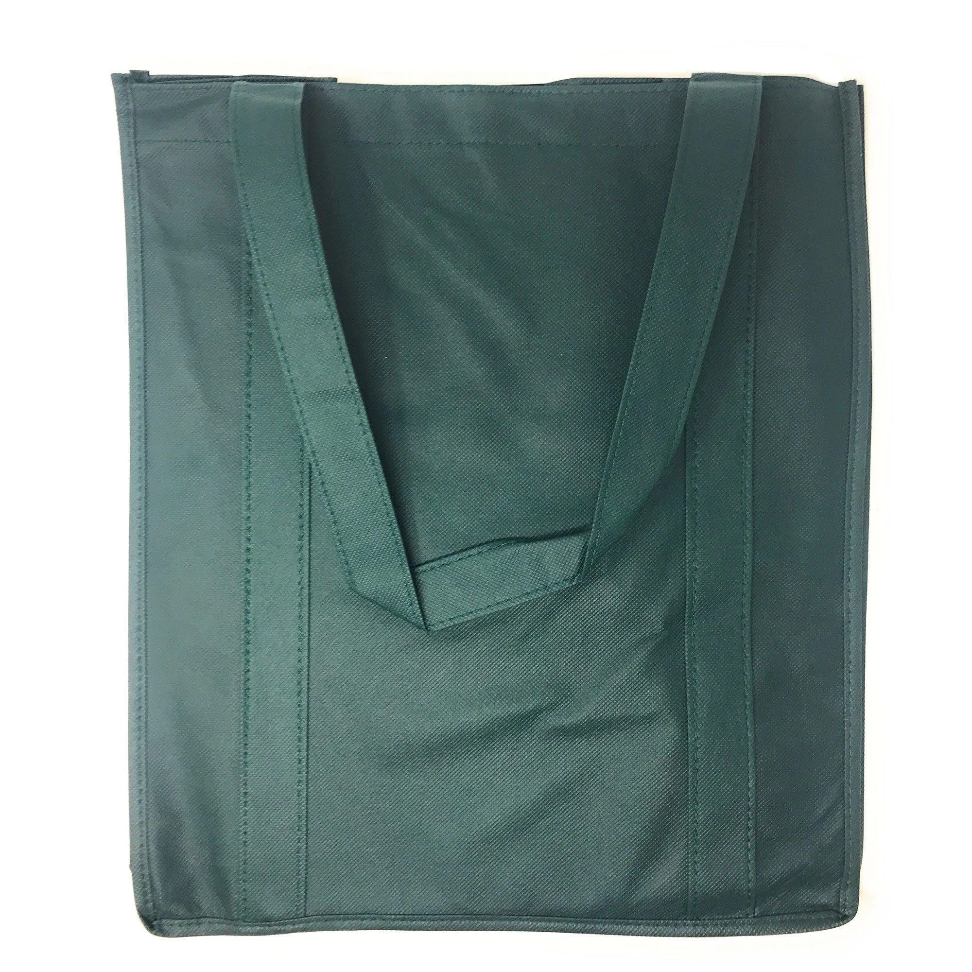 3 Pack Reusable Grocery Shopping Tote Totes Bag Bags Hook & Loop Closure 14X16inch