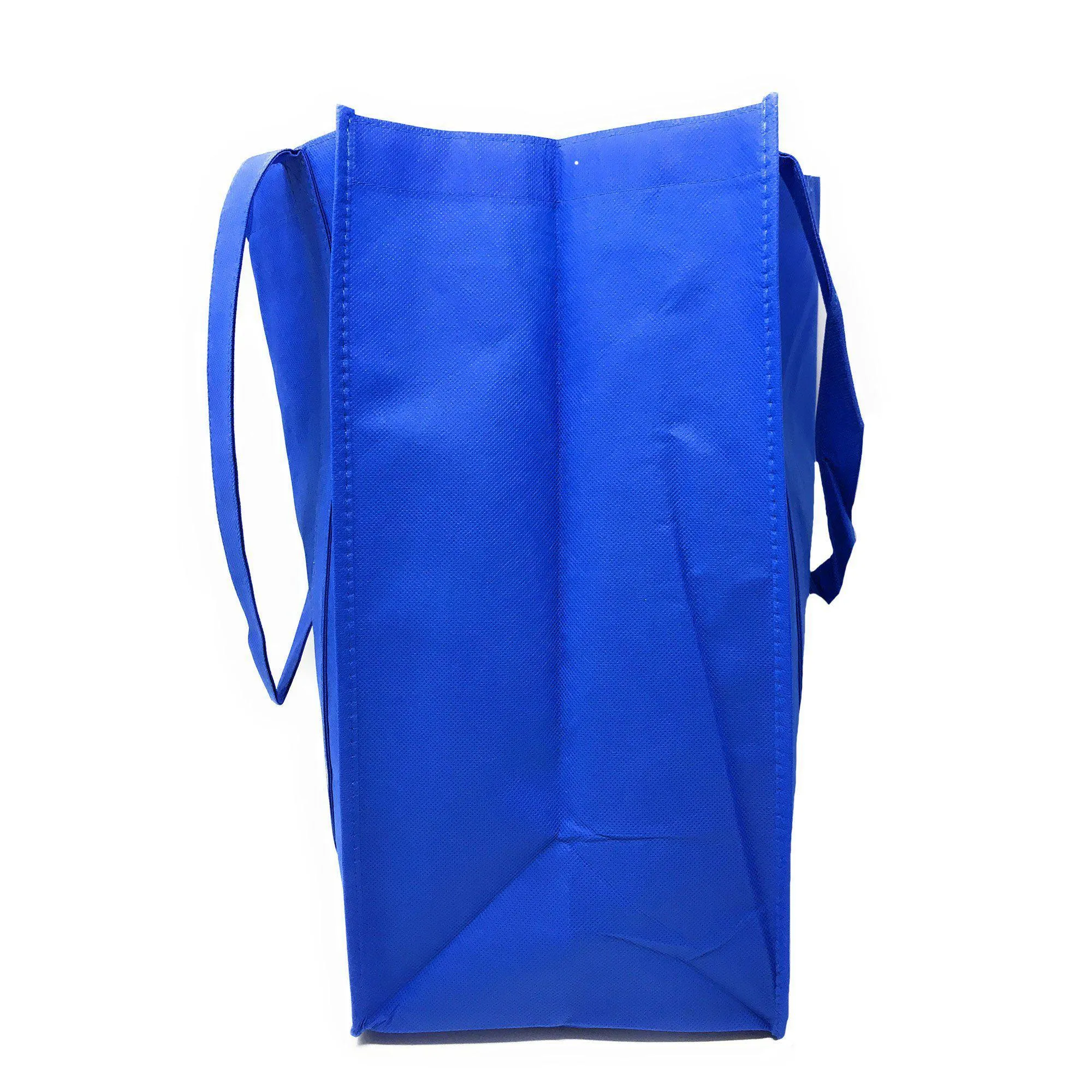 3 Pack Reusable Grocery Shopping Tote Totes Bag Bags Hook & Loop Closure 14X16inch