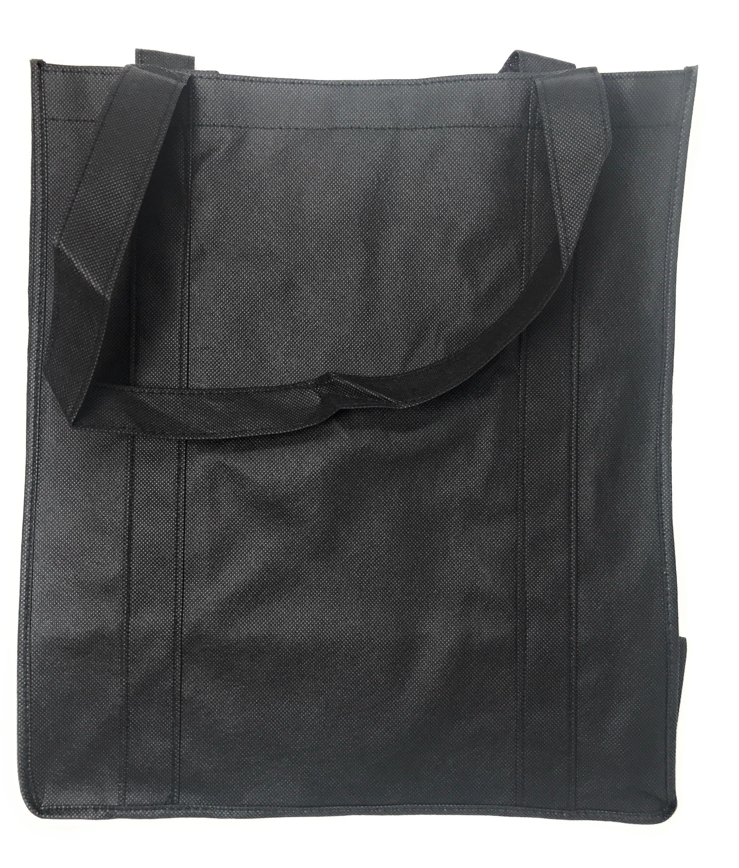3 Pack Reusable Grocery Shopping Tote Totes Bag Bags Hook & Loop Closure 14X16inch