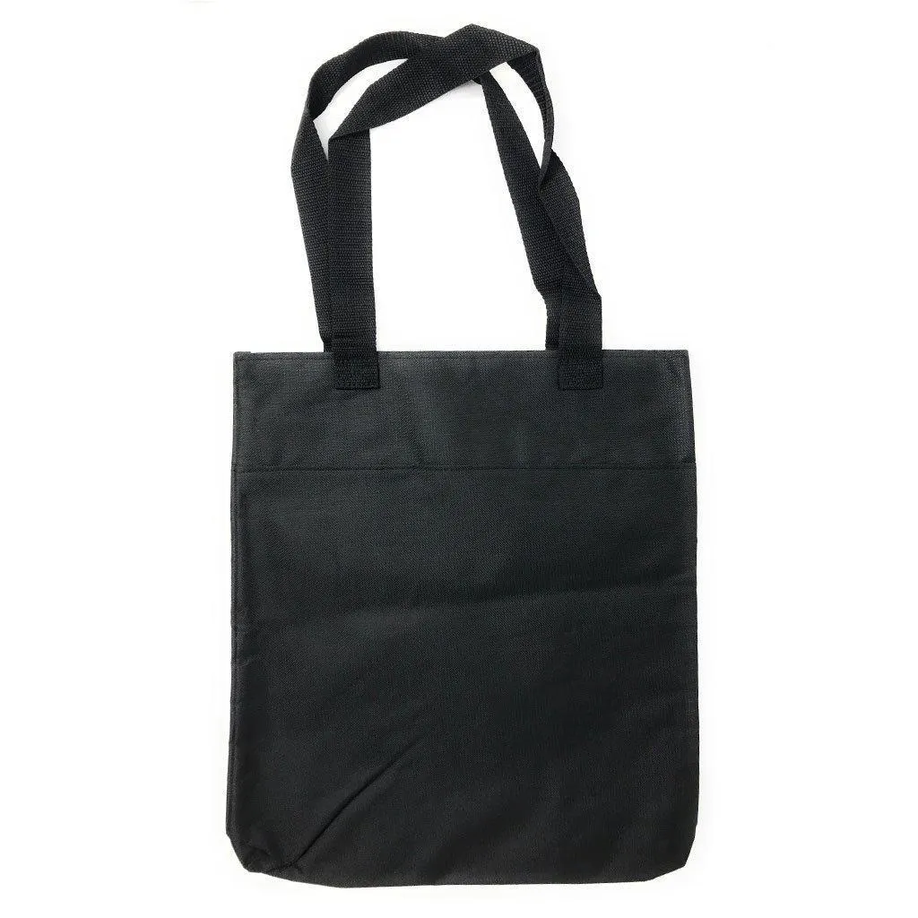 4 Pack Reusable Grocery Shopping Bags Totes Travel Gym Sports Plain 14X15