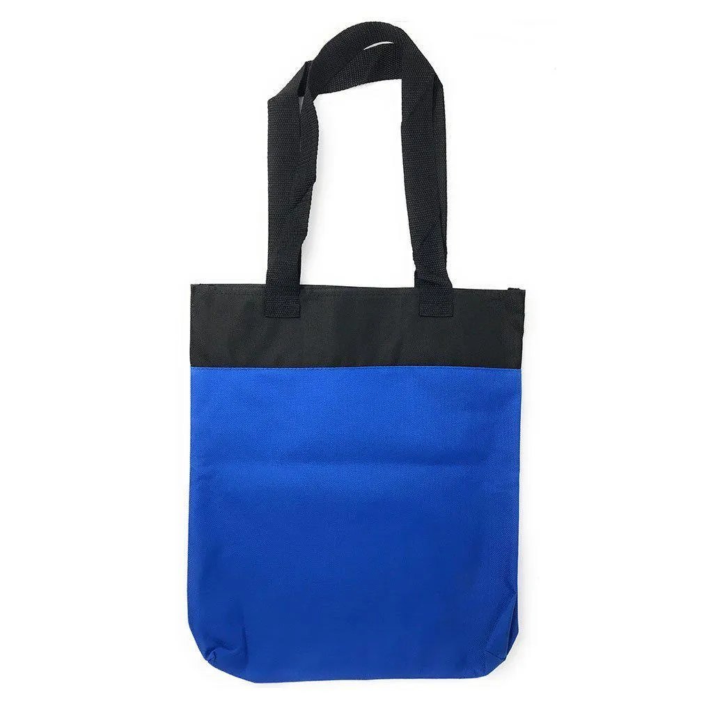 4 Pack Reusable Grocery Shopping Bags Totes Travel Gym Sports Plain 14X15