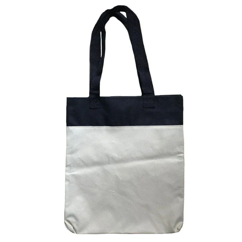 4 Pack Reusable Grocery Shopping Bags Totes Travel Gym Sports Plain 14X15