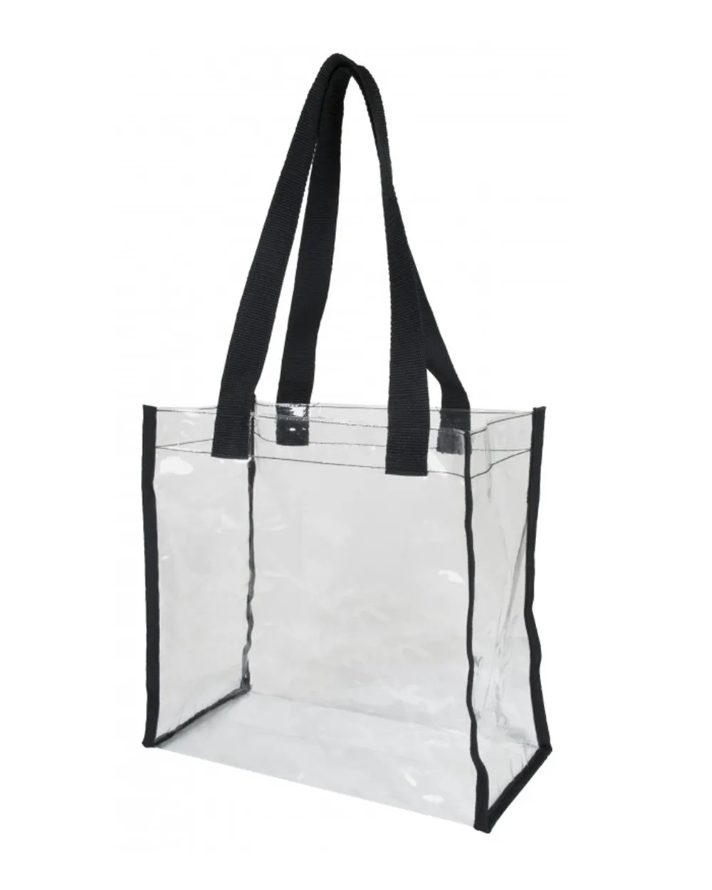 6 ct Transparent Stadium Approved Clear Tote Bags - By Bundle
