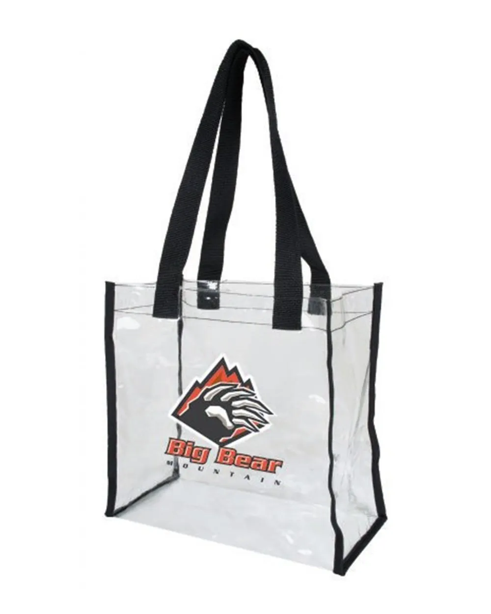 6 ct Transparent Stadium Approved Clear Tote Bags - By Bundle