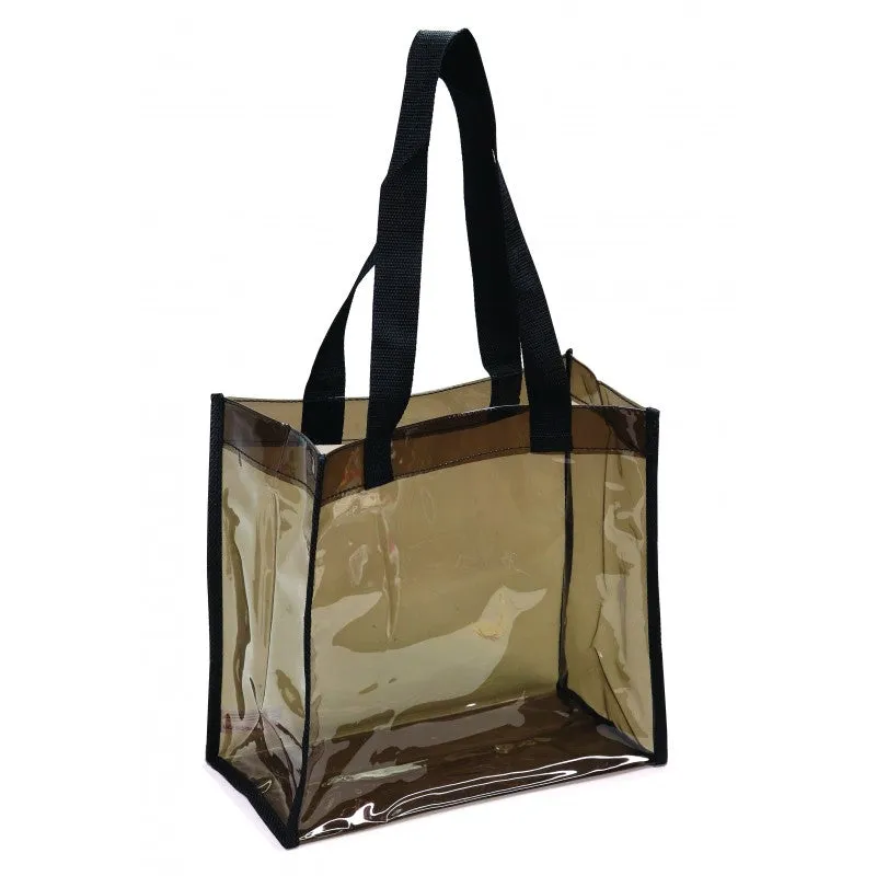 6 ct Transparent Stadium Approved Clear Tote Bags - By Bundle