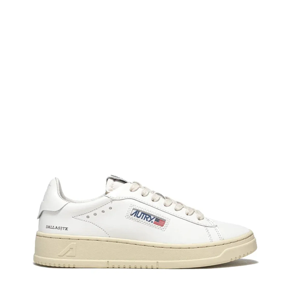 Autry Dallas Low Trainers White / White