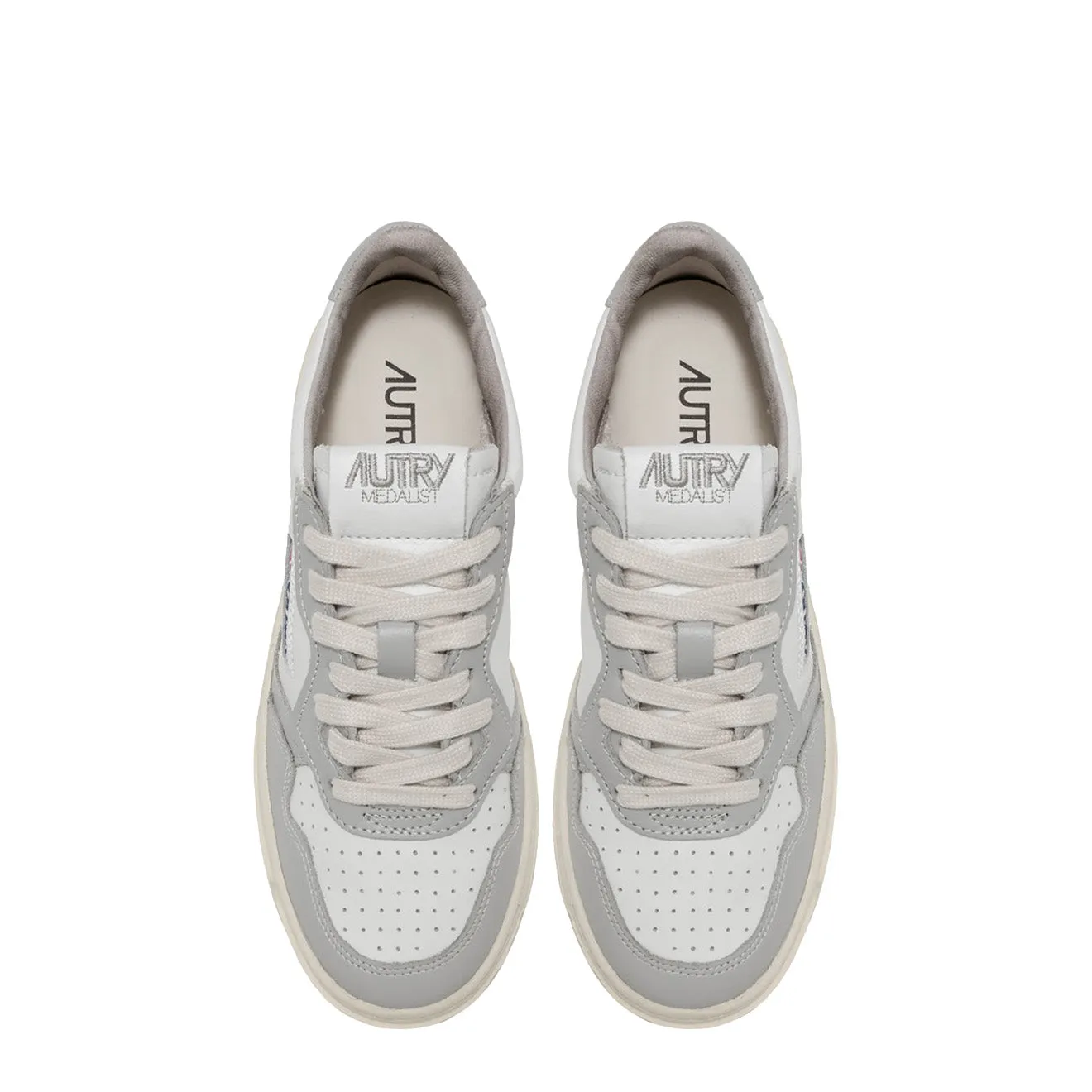 Autry Womens Medalist Low Trainers White / Vapour