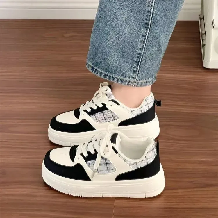 binfenxie  -  New Designer Sports Casual Sneakers for Women Spring Autumn Platform Board Shoes Female Fashion Breathable Zapatos De Mujer