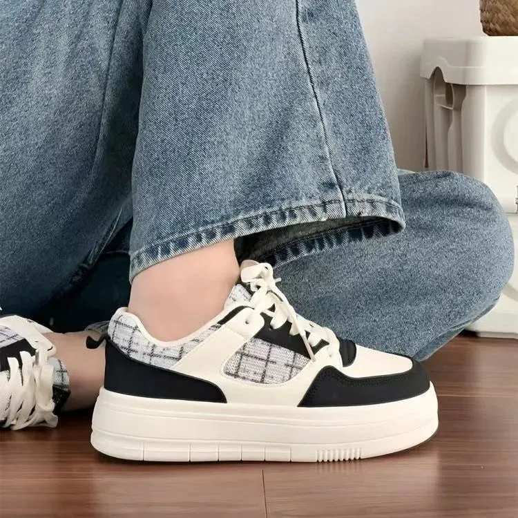 binfenxie  -  New Designer Sports Casual Sneakers for Women Spring Autumn Platform Board Shoes Female Fashion Breathable Zapatos De Mujer