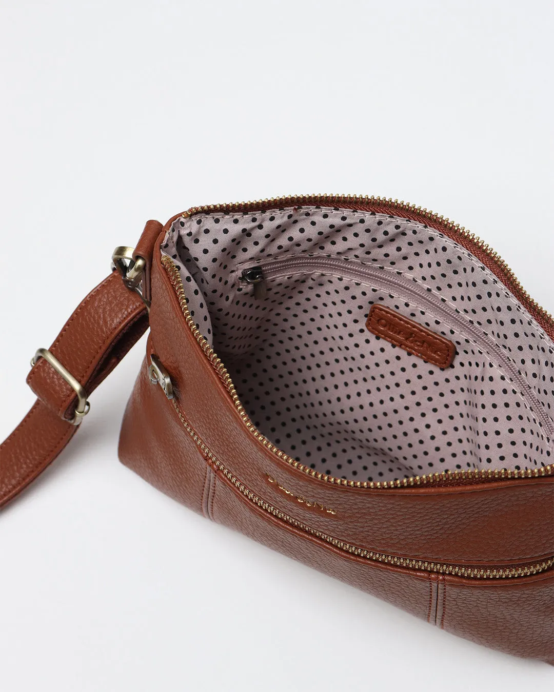 Blake Mini Crossbody - Tan