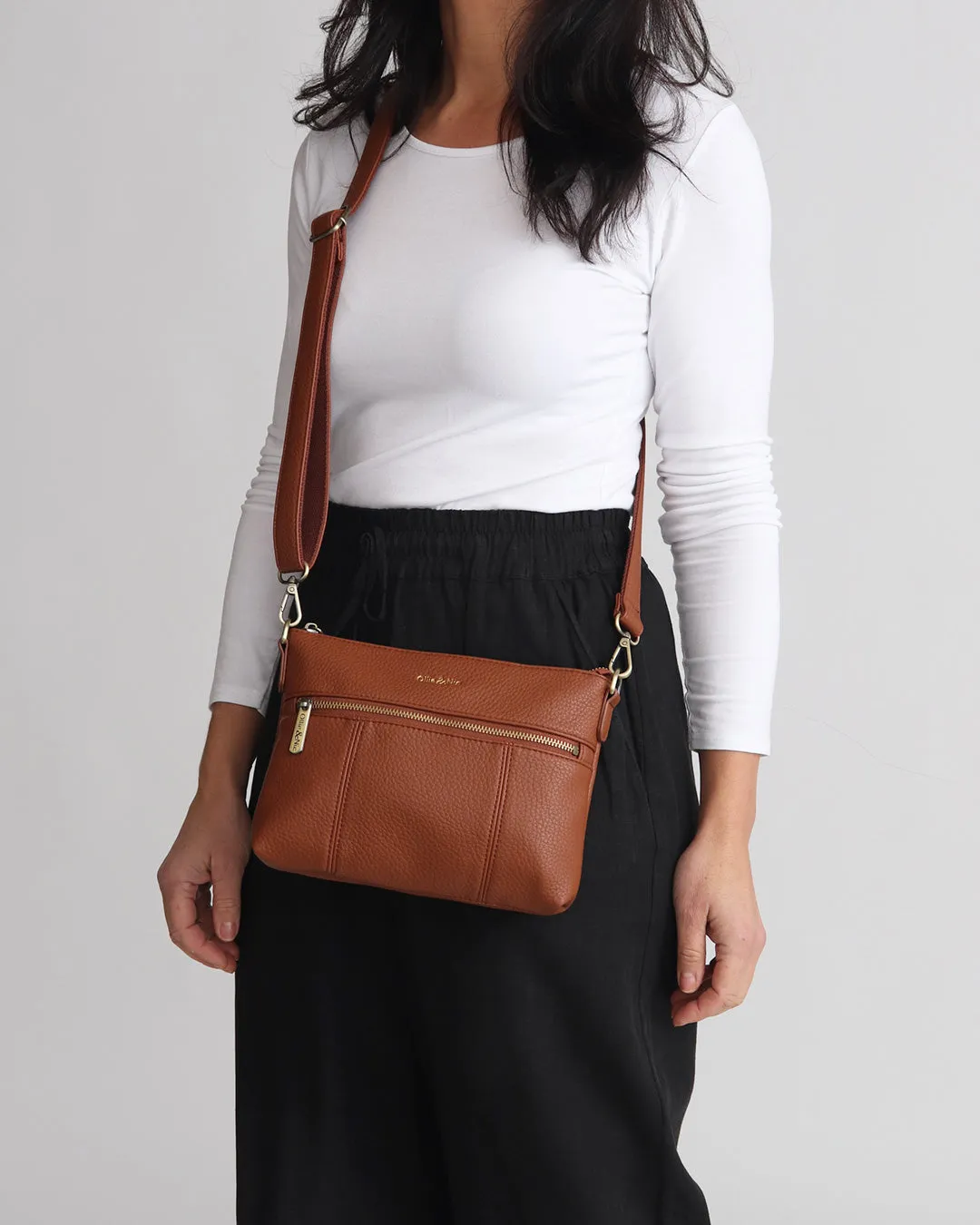 Blake Mini Crossbody - Tan