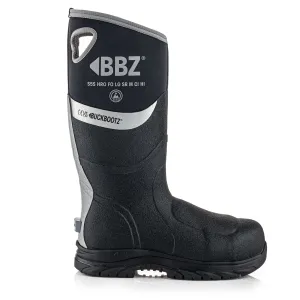 Buckbootz BBZ9000 Safety Wellington Boots S5 Neoprene & Rubber Insulated Buckler Boots