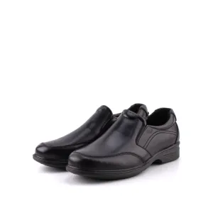 camel active Leather Elegant Slip On Formal Shoes Men Black ARGOS 802402-BE1SV-1
