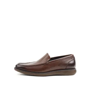 camel active Leather Slip On Shoes Men ZORYA - 802366-TM1-32 - Dark Brown
