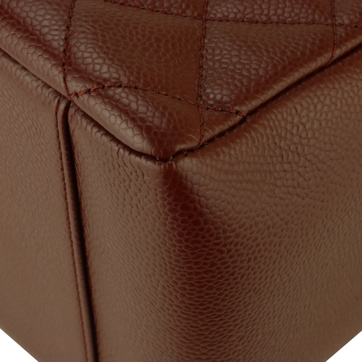 Chanel Grand Shopping Tote [GST] Burgundy Caviar Silver Hardware 2014