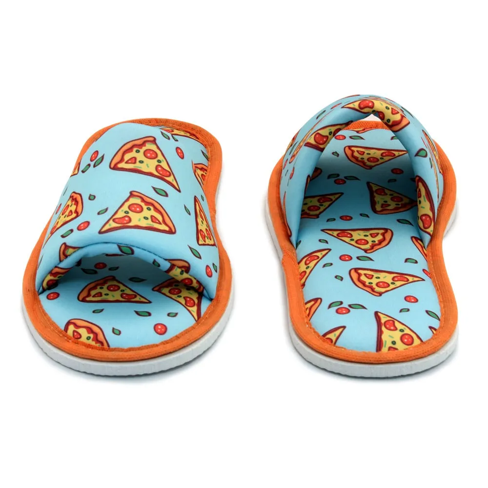 Chochili Men Pizza Slices Open Toe Home Garage Kitchen Dorm Slippers