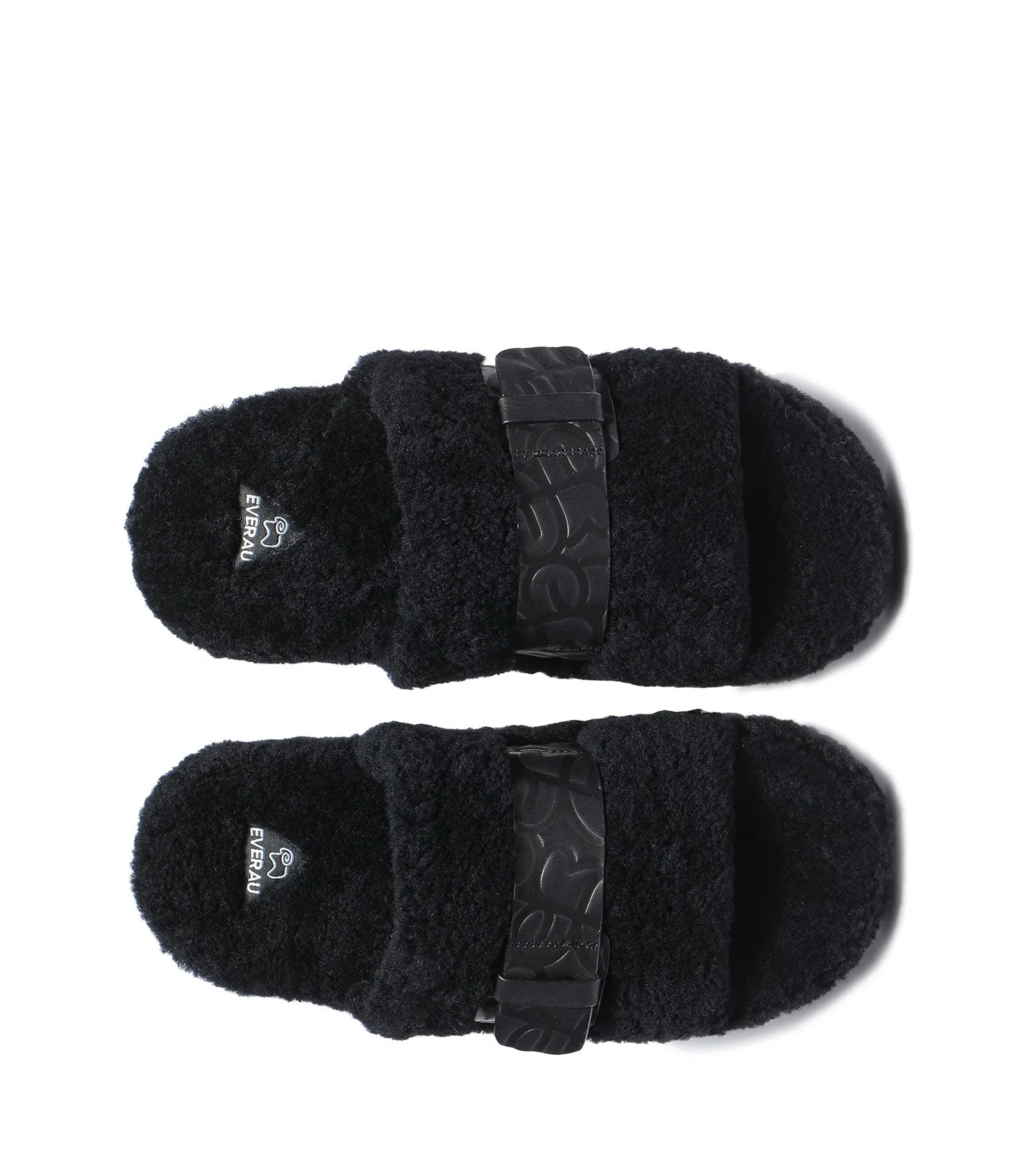 Croft UGG Women Curly Sheepskin Wool Slippers - EA2013 - EVERAU