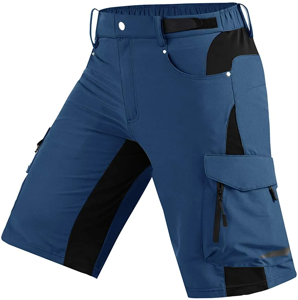 Cycorld Wanderhose Herren Kurz Trekking Shorts, Outdoor Shorts Schnell Trocknend Hiking Shorts Herren mit 6 Taschen, Herren Wandern-Trekking-Radfahren-Camping Hose Kurz