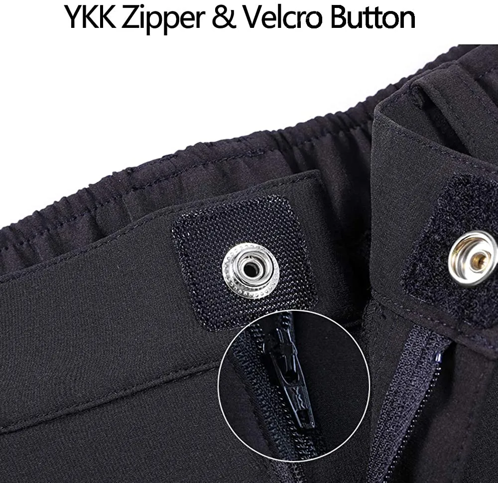 Cycorld Wanderhose Herren Kurz Trekking Shorts, Outdoor Shorts Schnell Trocknend Hiking Shorts Herren mit 6 Taschen, Herren Wandern-Trekking-Radfahren-Camping Hose Kurz