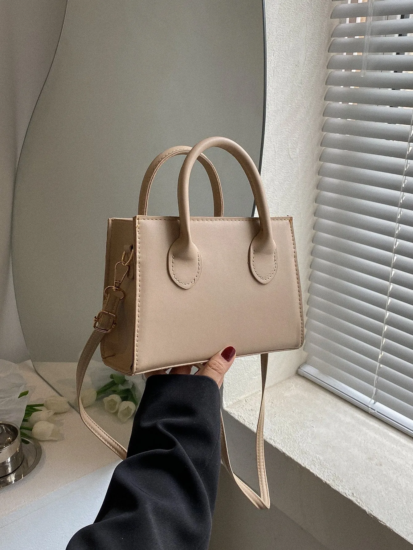 Double Handle Square  CLASSY Bag