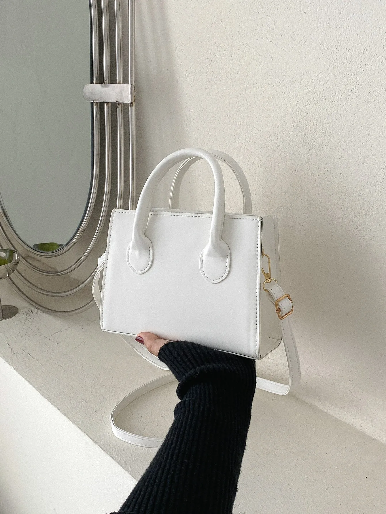 Double Handle Square  CLASSY Bag