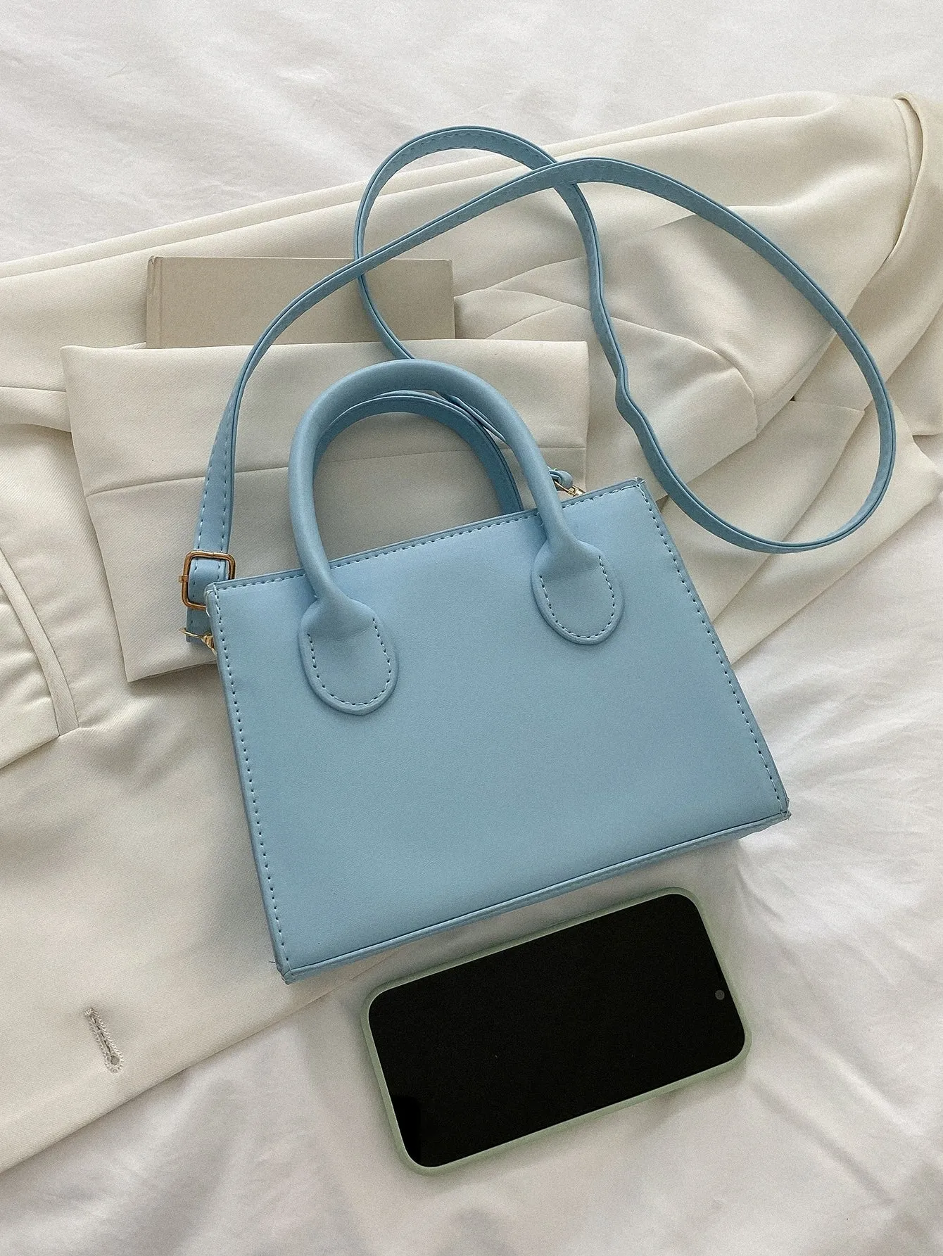 Double Handle Square  CLASSY Bag