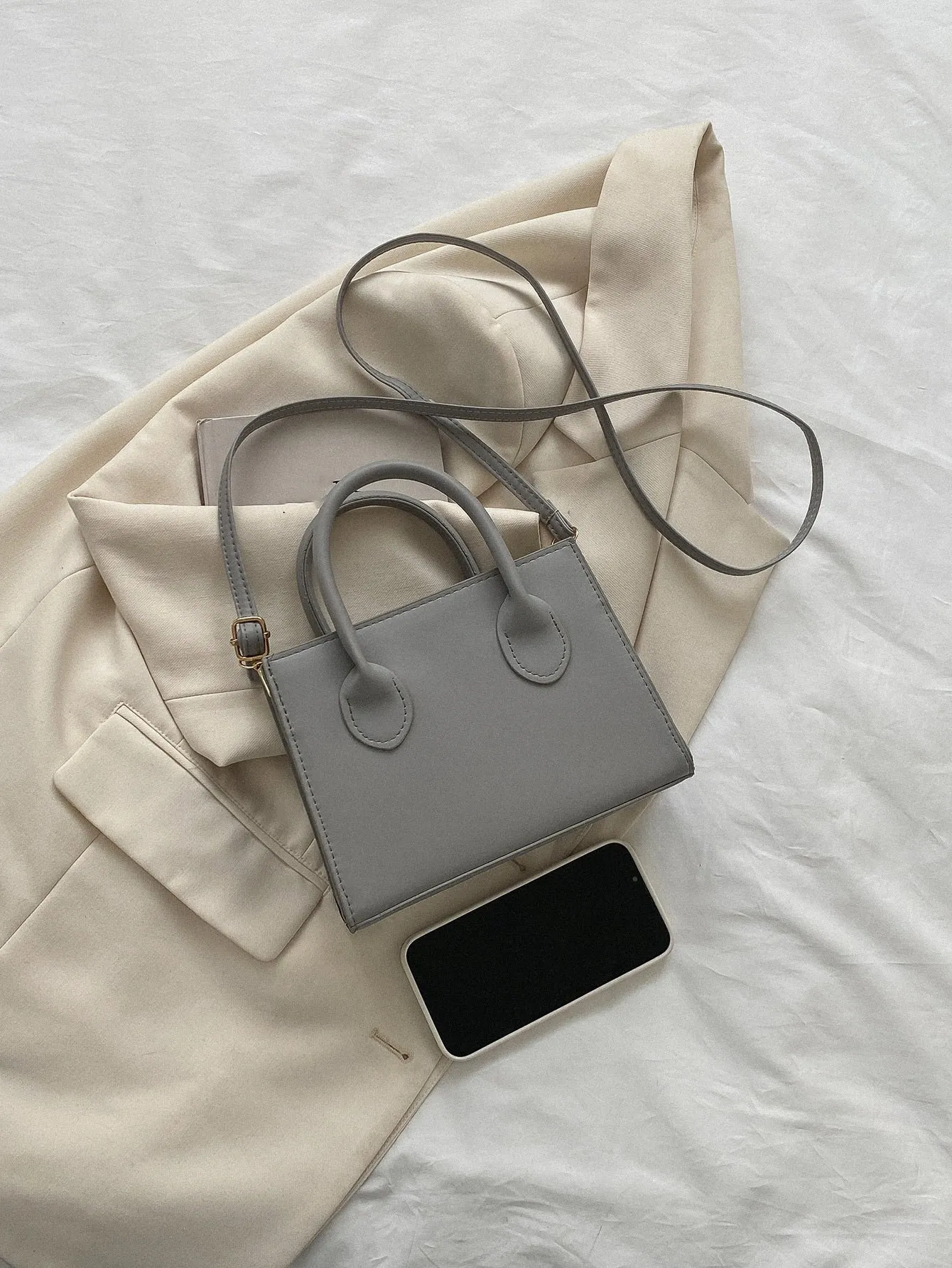 Double Handle Square  CLASSY Bag