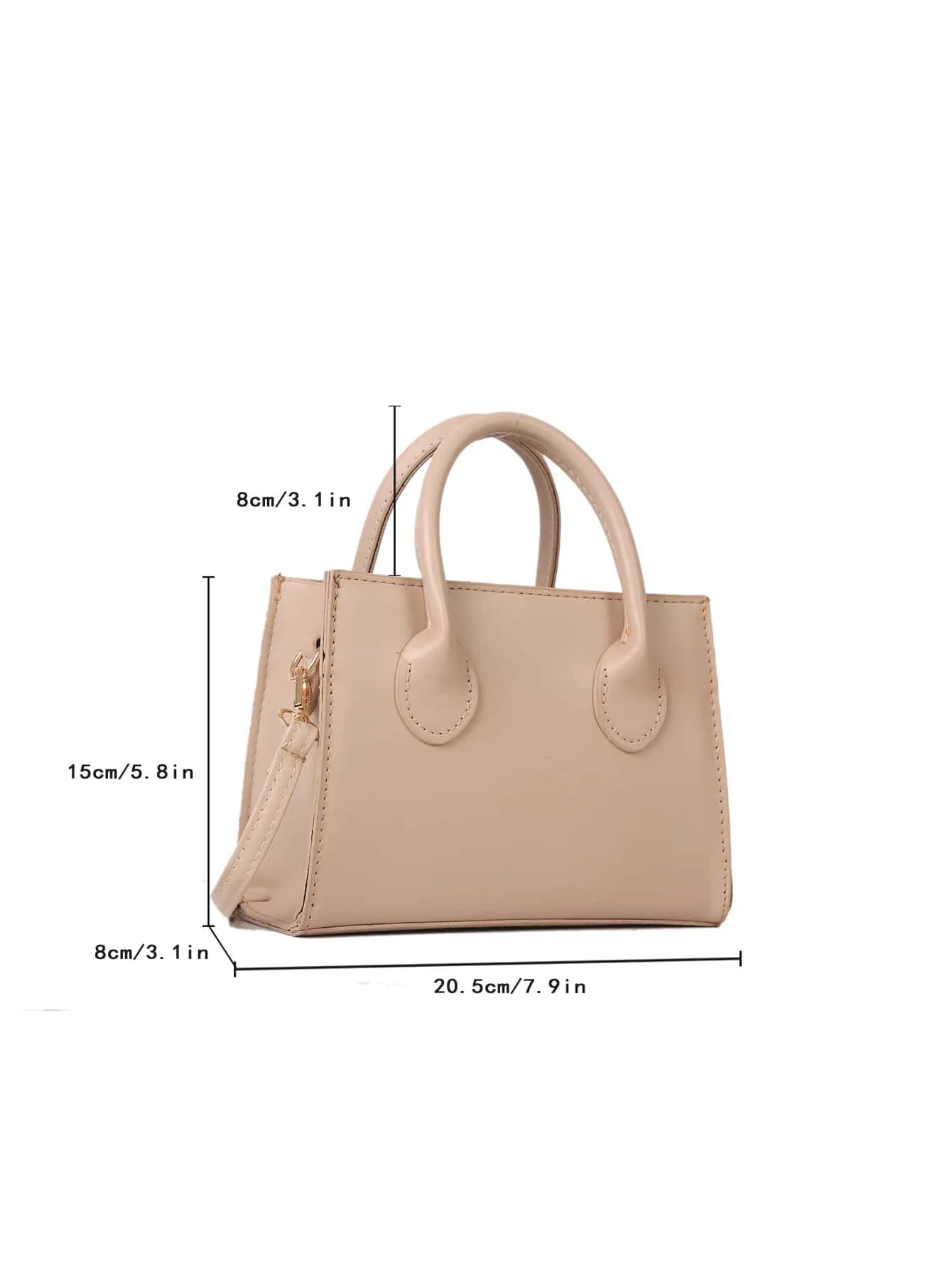 Double Handle Square  CLASSY Bag