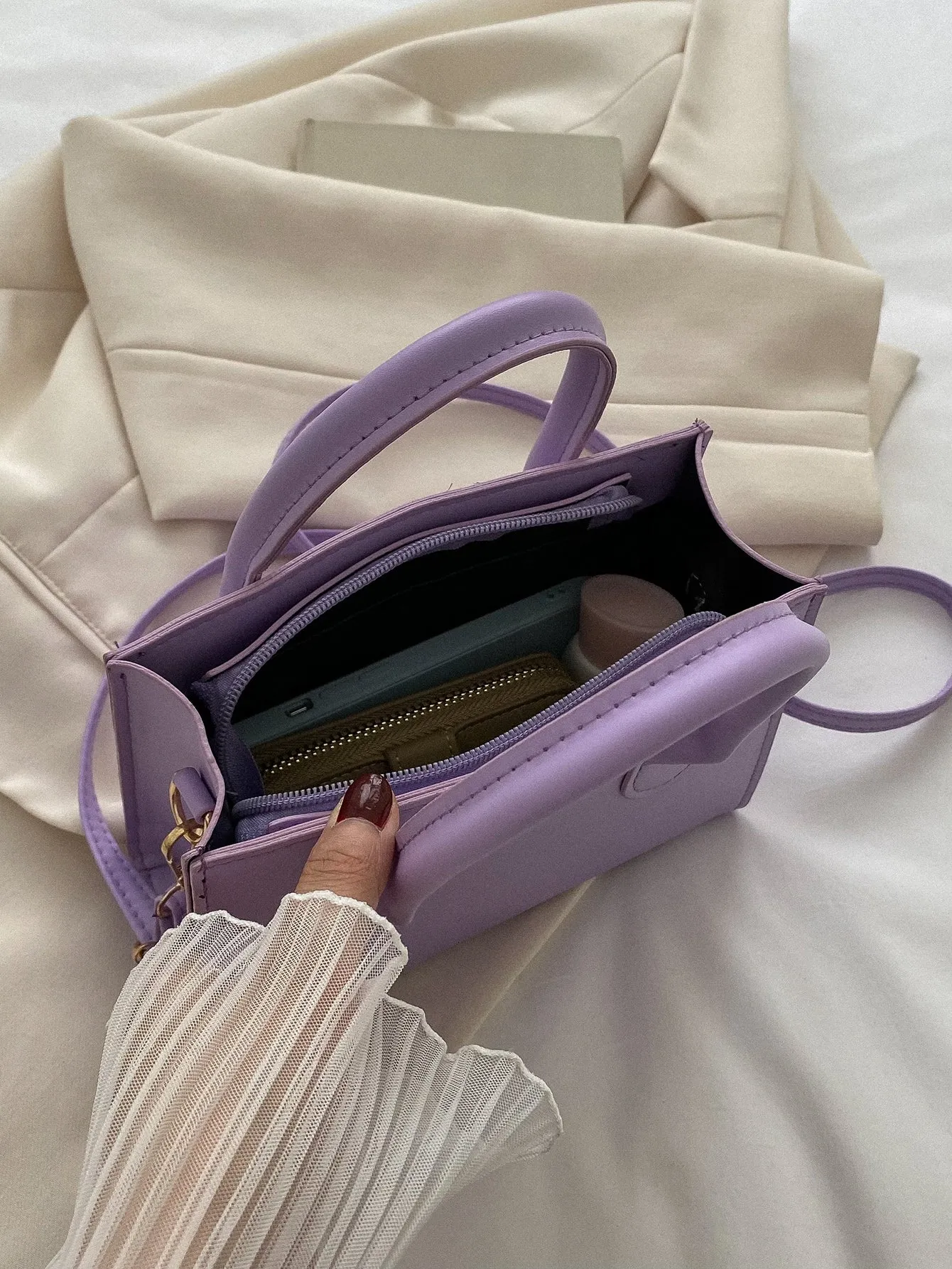 Double Handle Square  CLASSY Bag