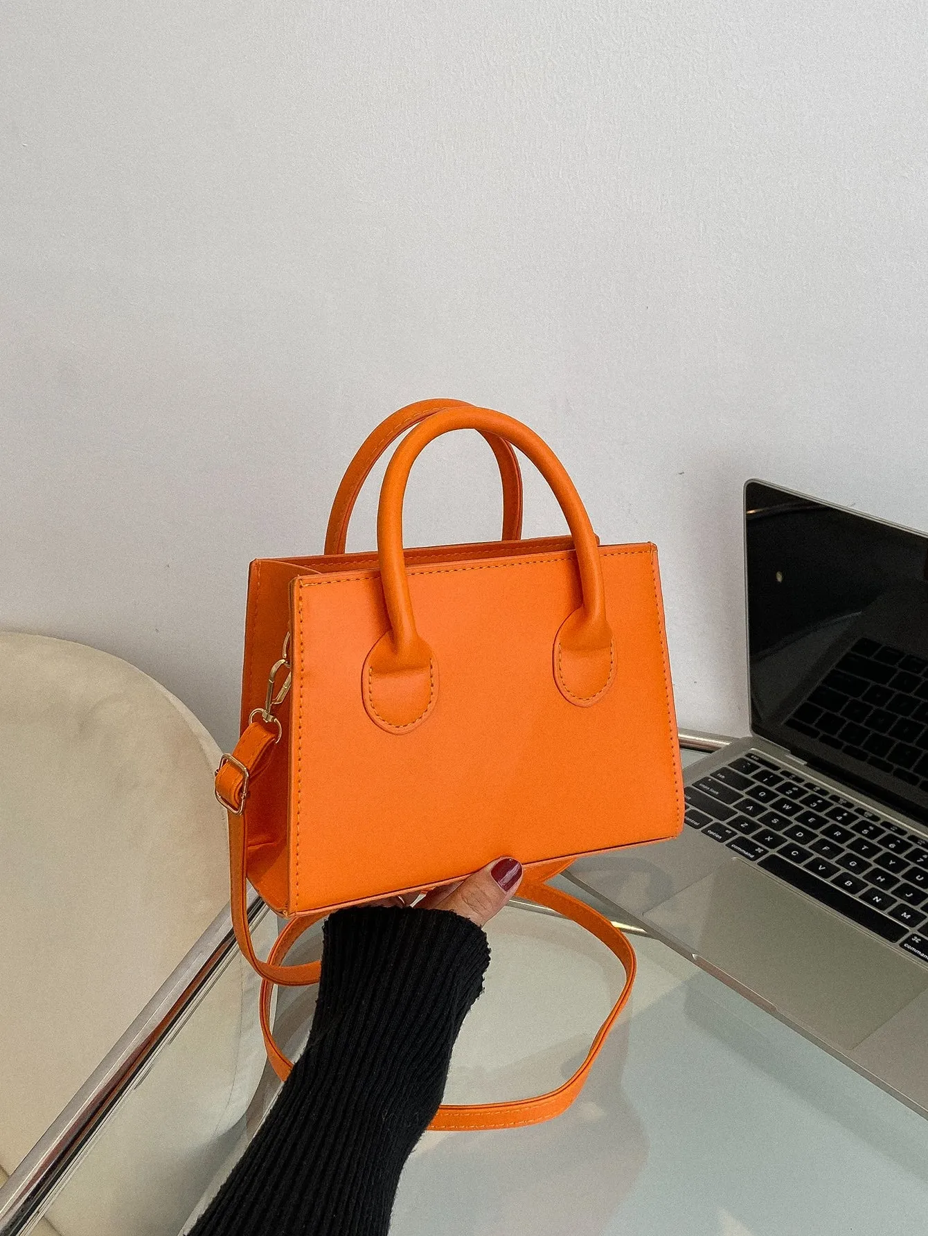 Double Handle Square  CLASSY Bag
