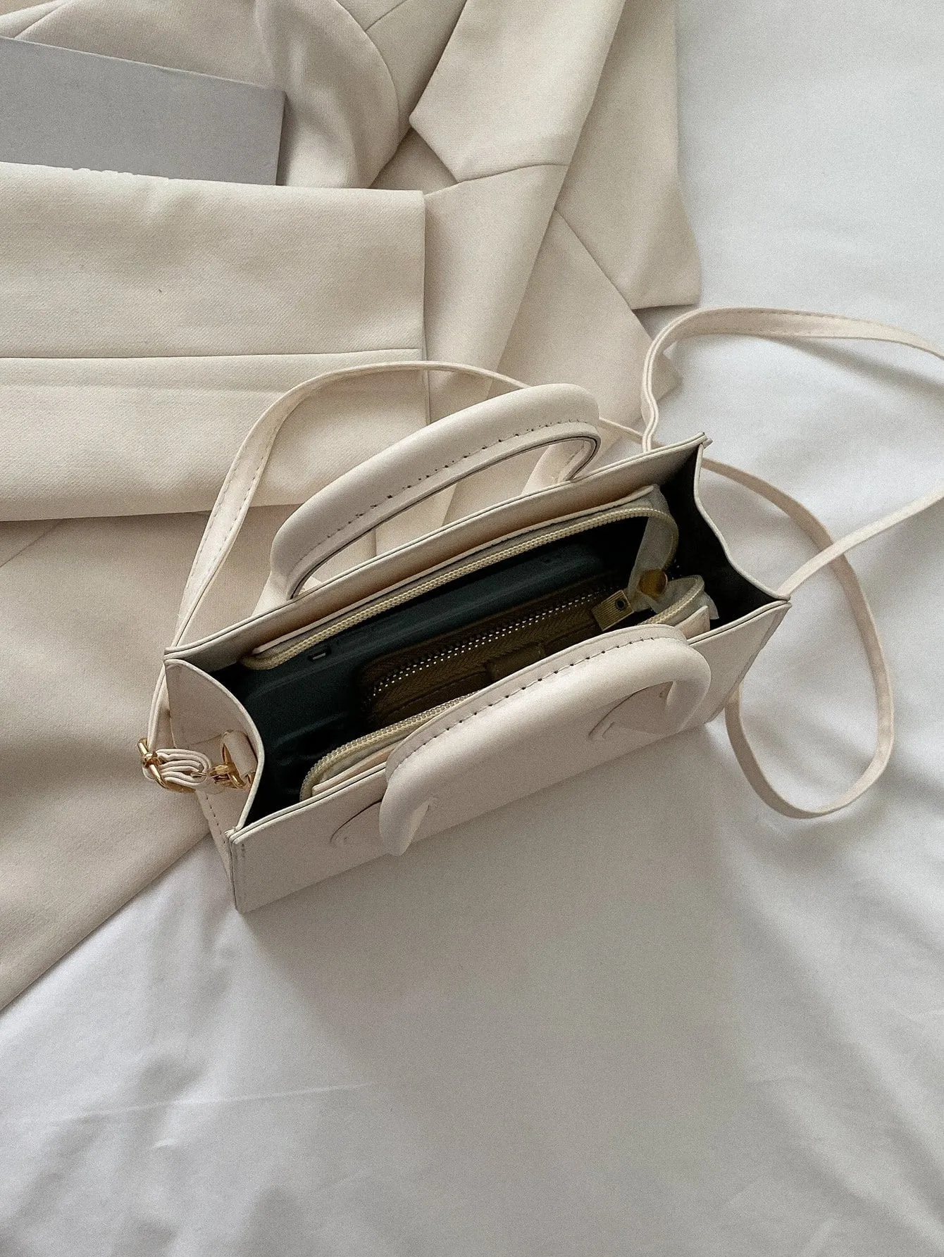 Double Handle Square  CLASSY Bag