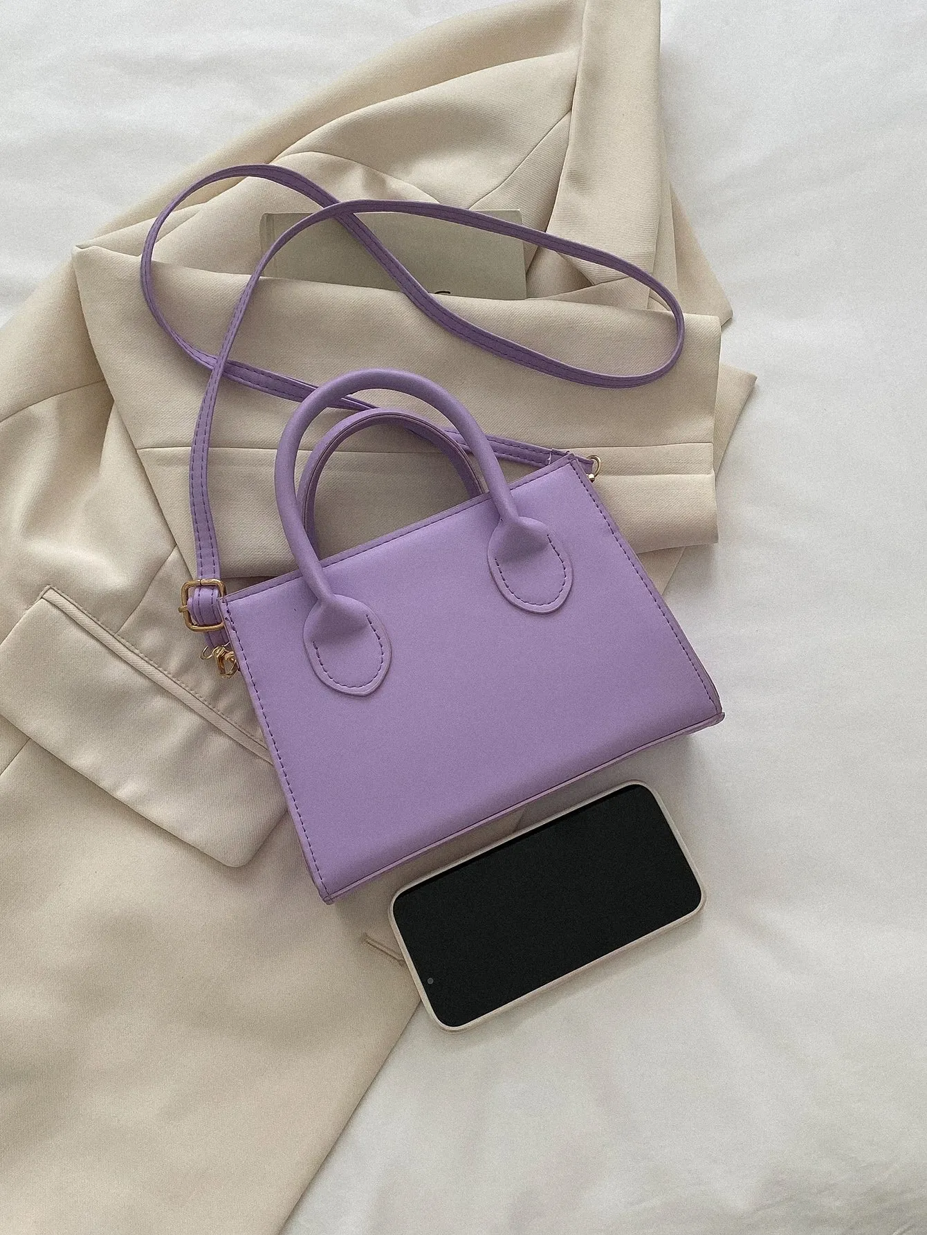 Double Handle Square  CLASSY Bag