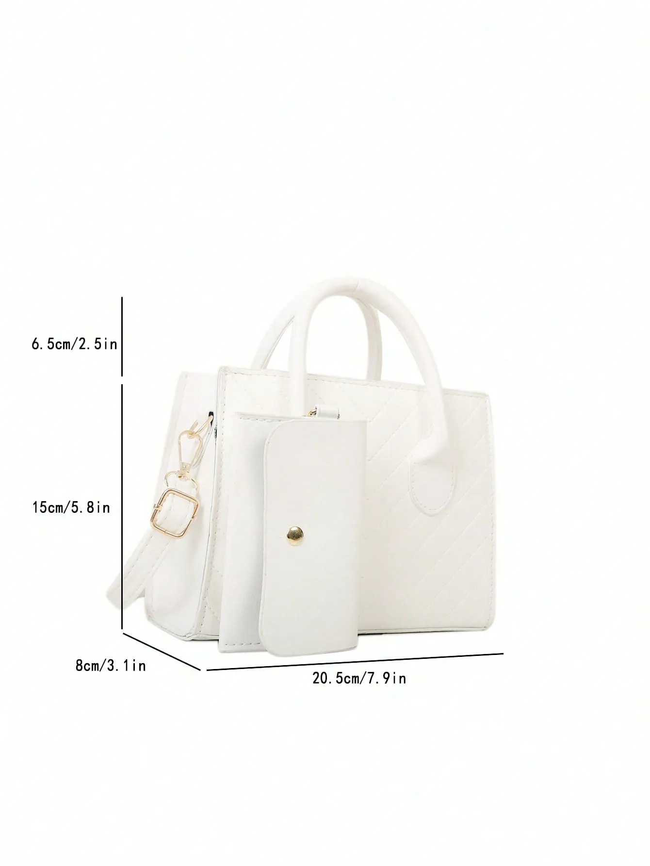 Double Handle Square  CLASSY Bag