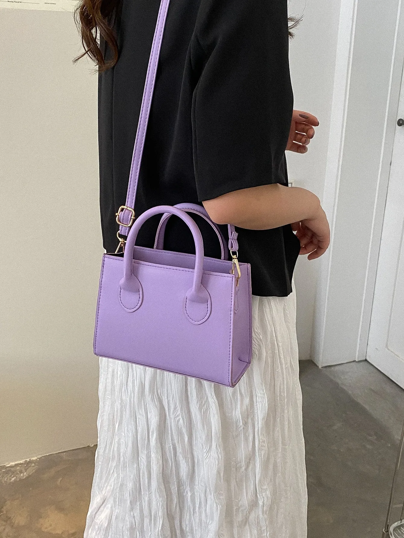 Double Handle Square  CLASSY Bag