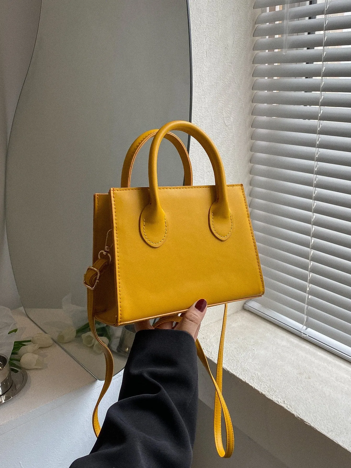Double Handle Square  CLASSY Bag