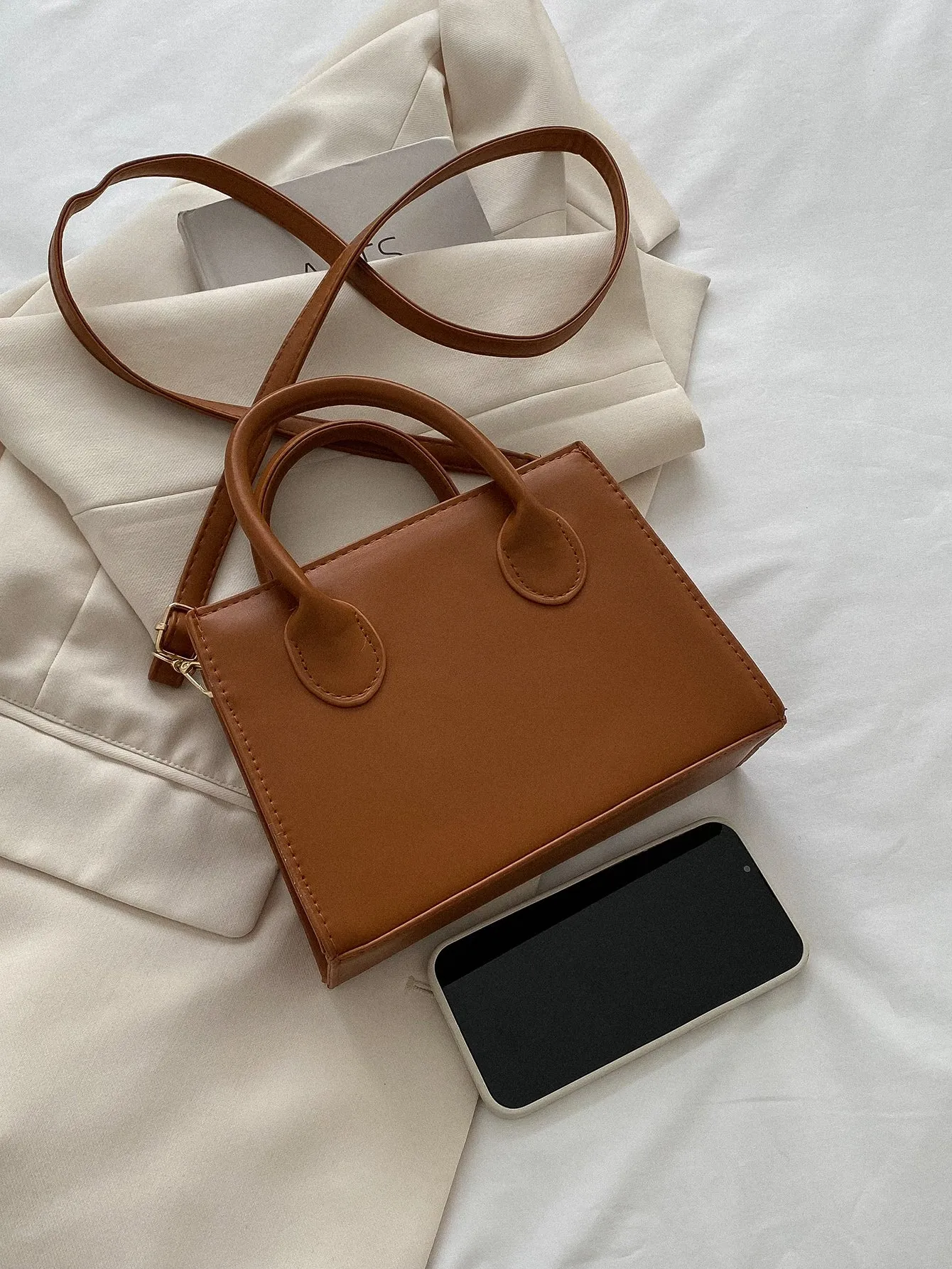 Double Handle Square  CLASSY Bag