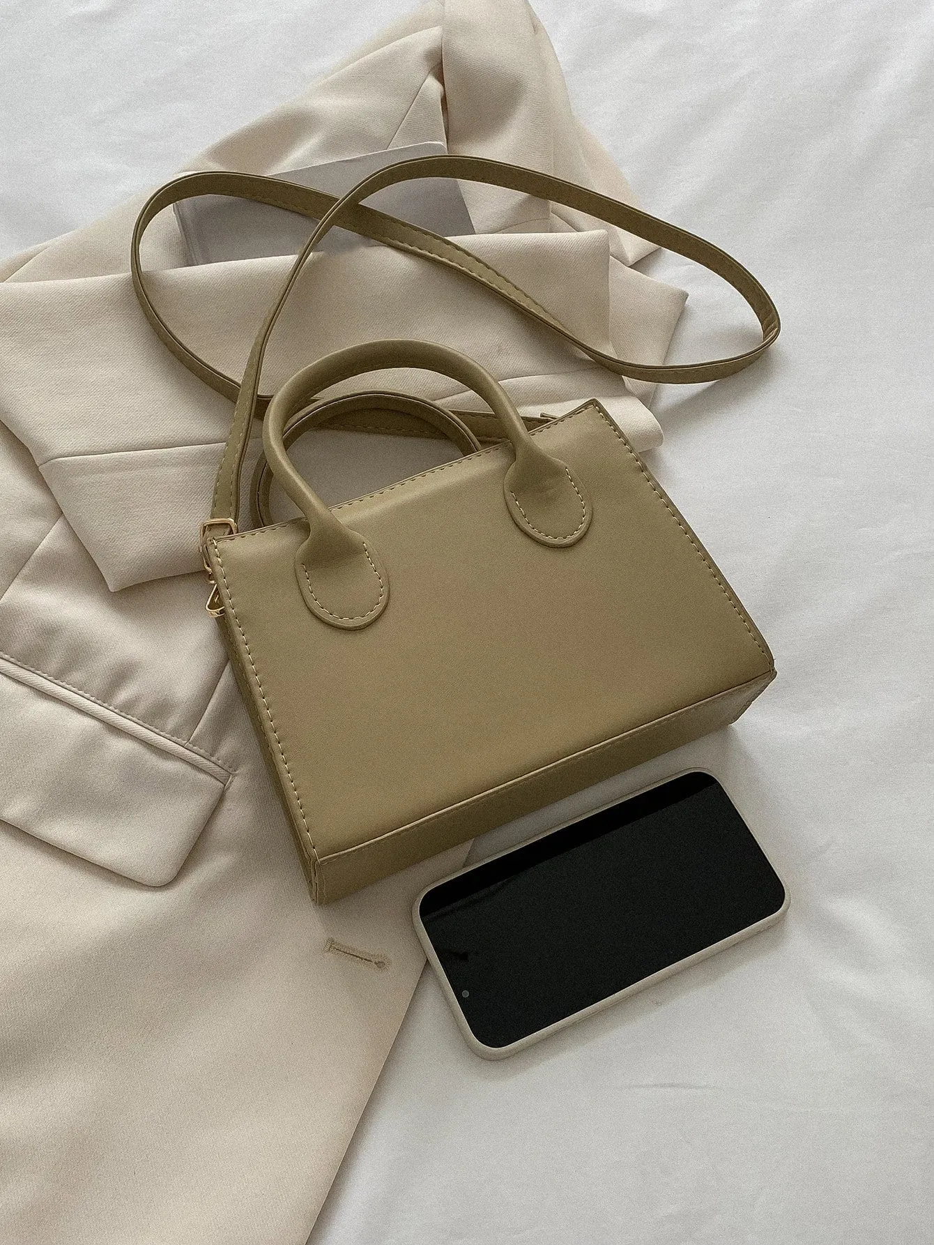 Double Handle Square  CLASSY Bag