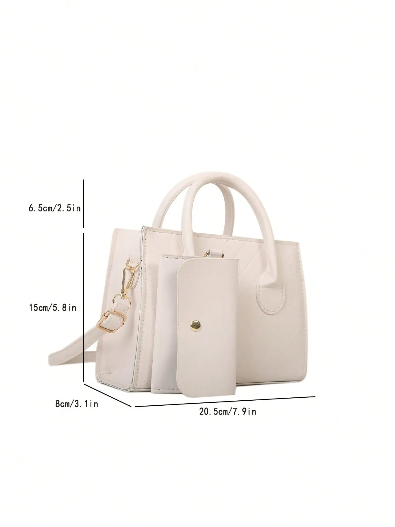 Double Handle Square  CLASSY Bag