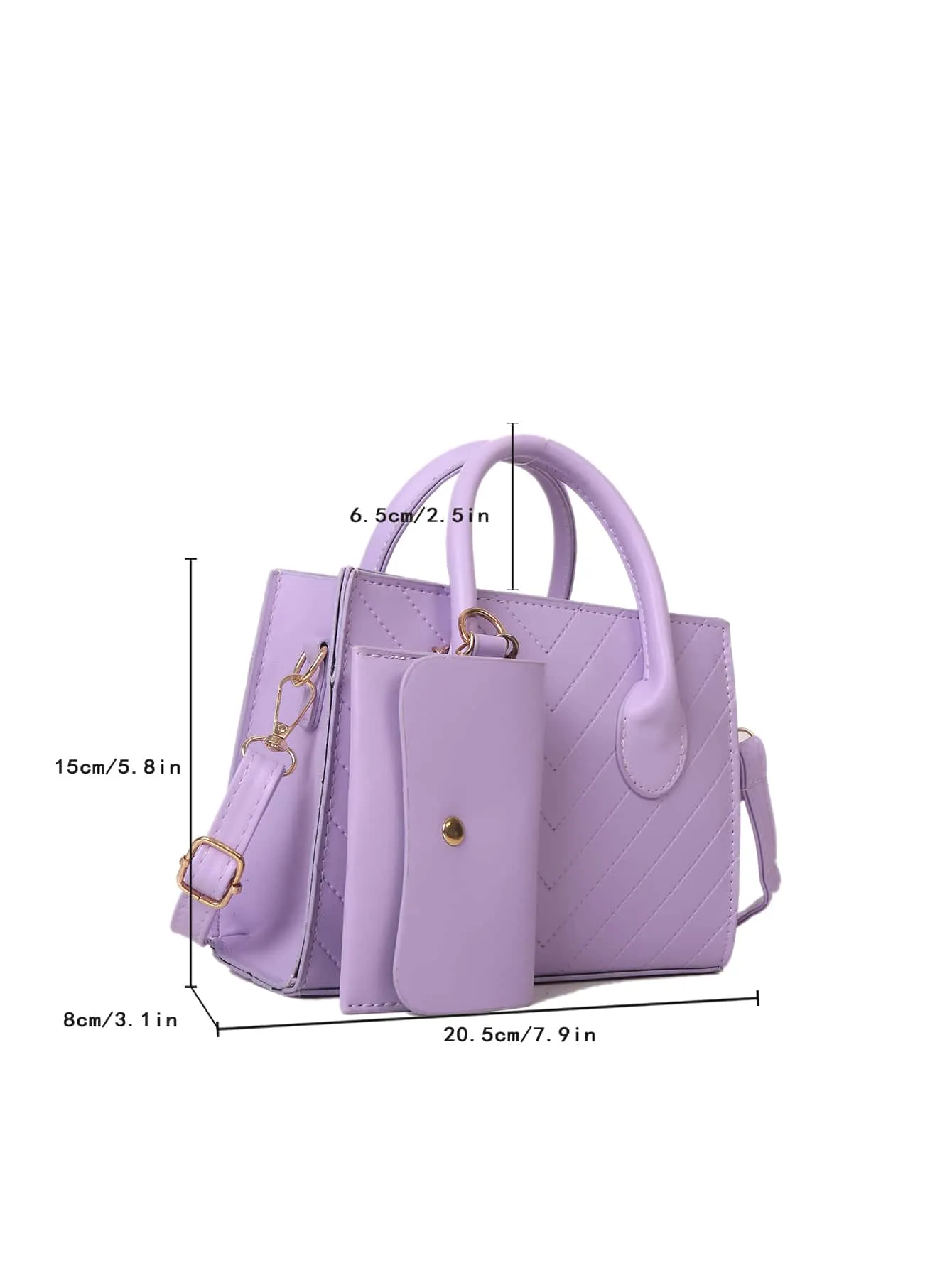 Double Handle Square  CLASSY Bag