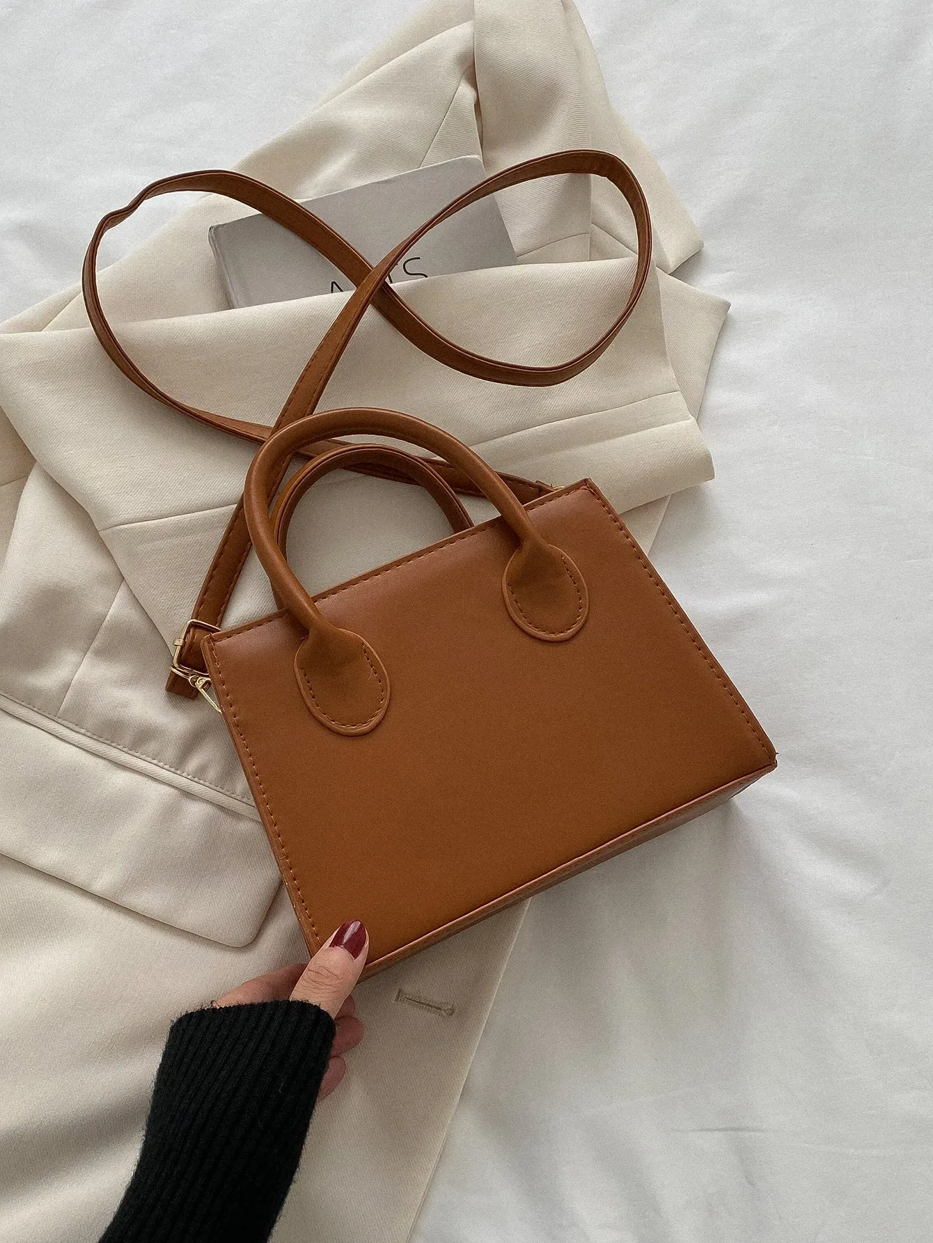 Double Handle Square  CLASSY Bag