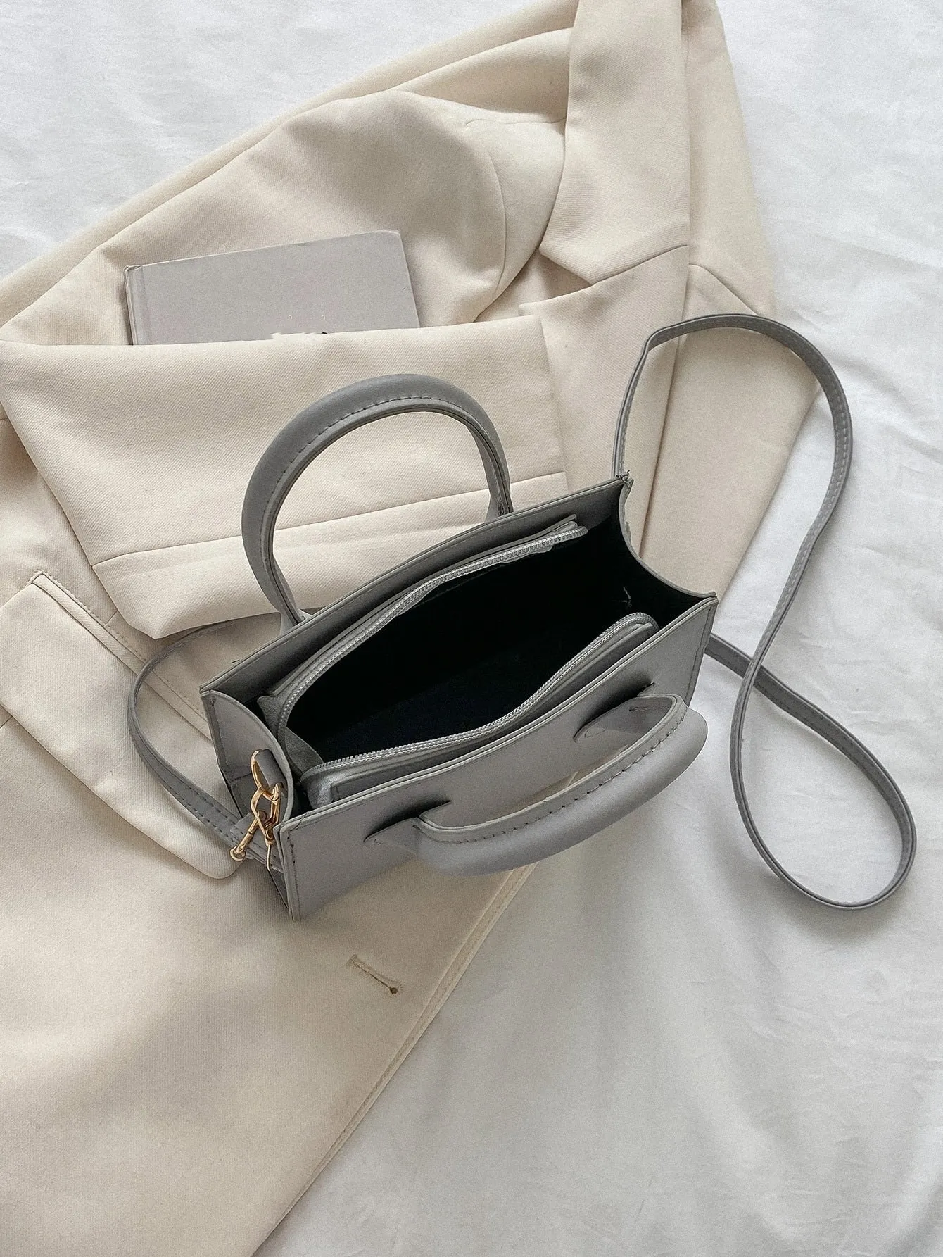 Double Handle Square  CLASSY Bag