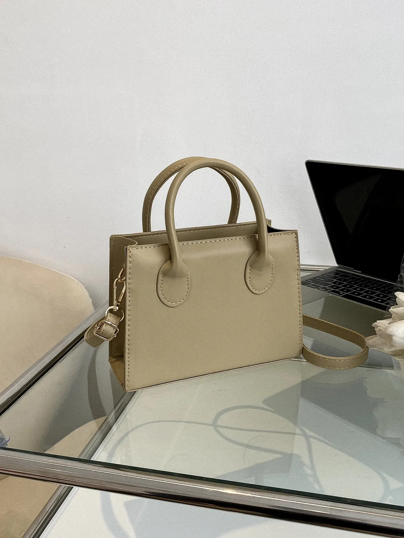 Double Handle Square  CLASSY Bag