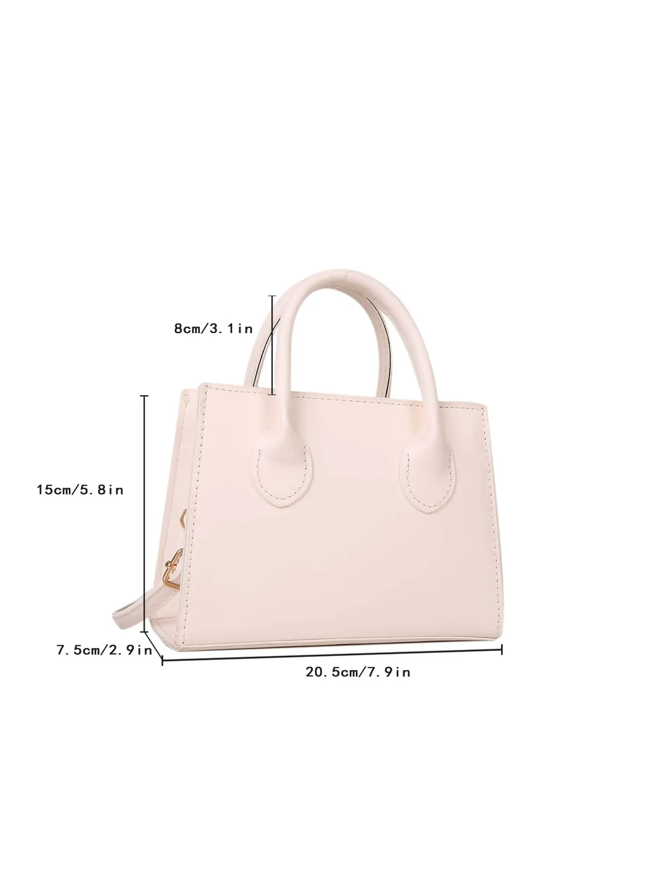 Double Handle Square  CLASSY Bag