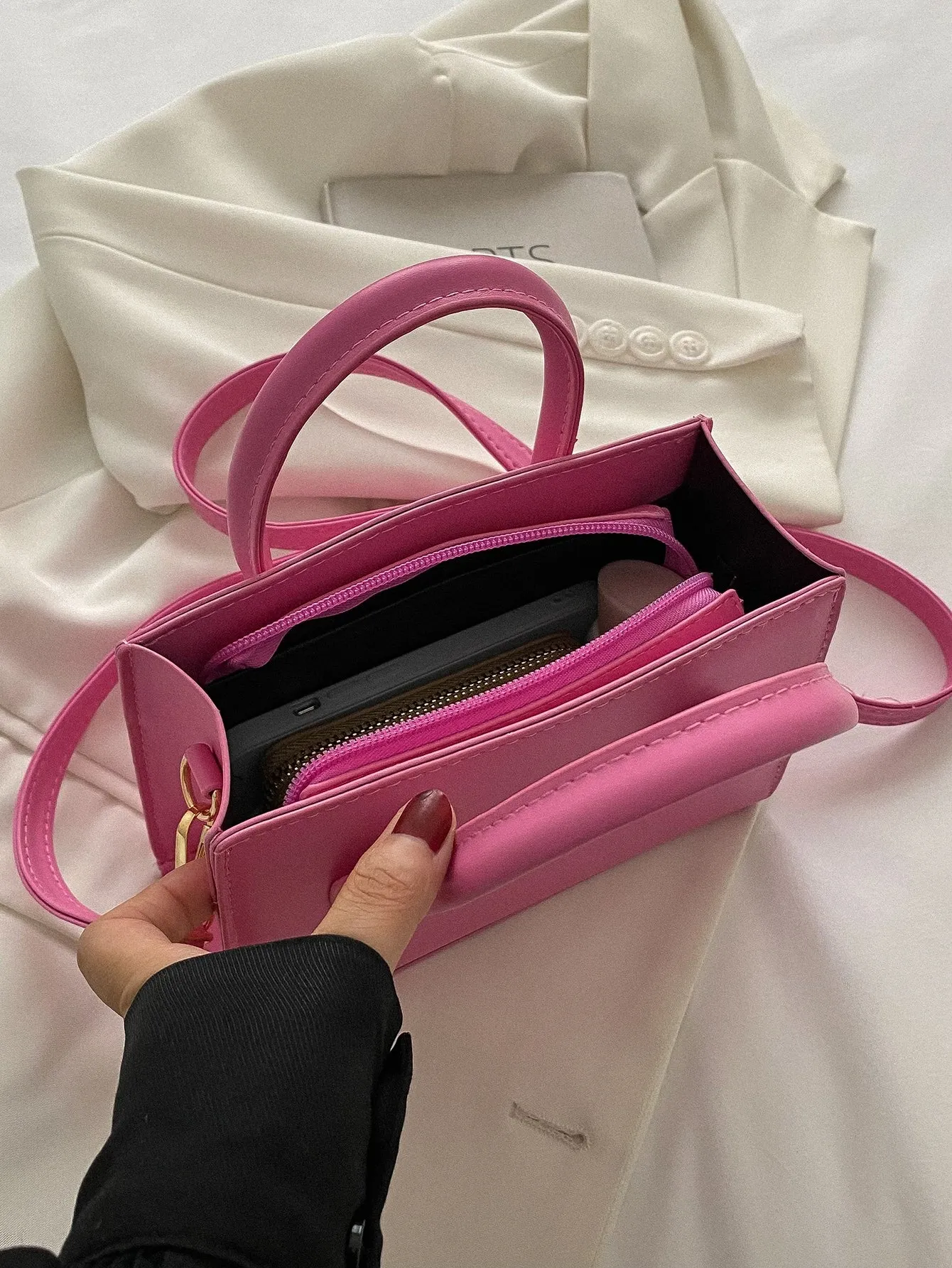 Double Handle Square  CLASSY Bag