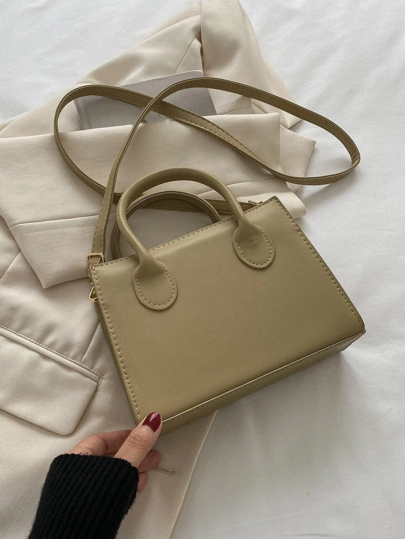 Double Handle Square  CLASSY Bag