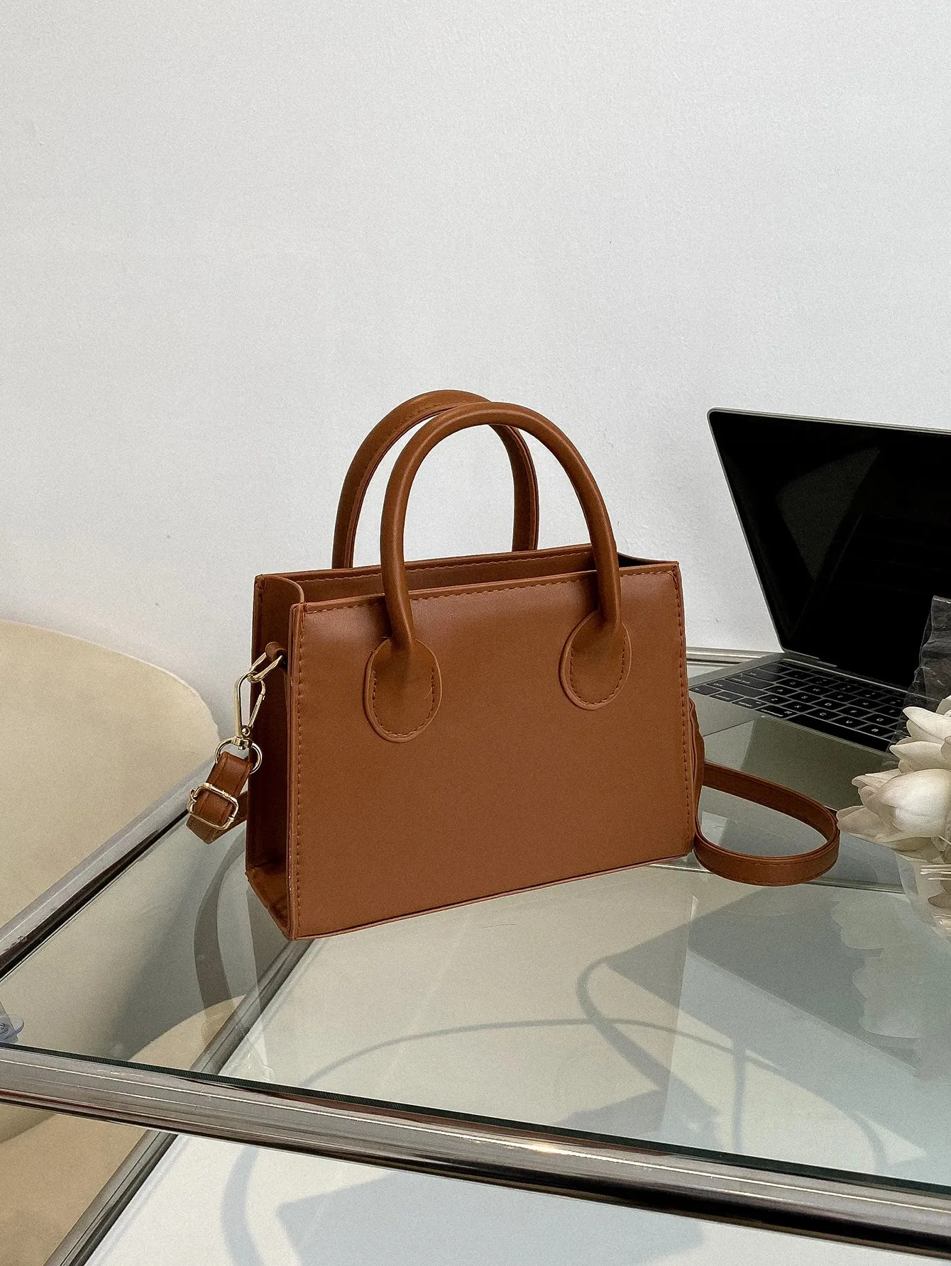 Double Handle Square  CLASSY Bag