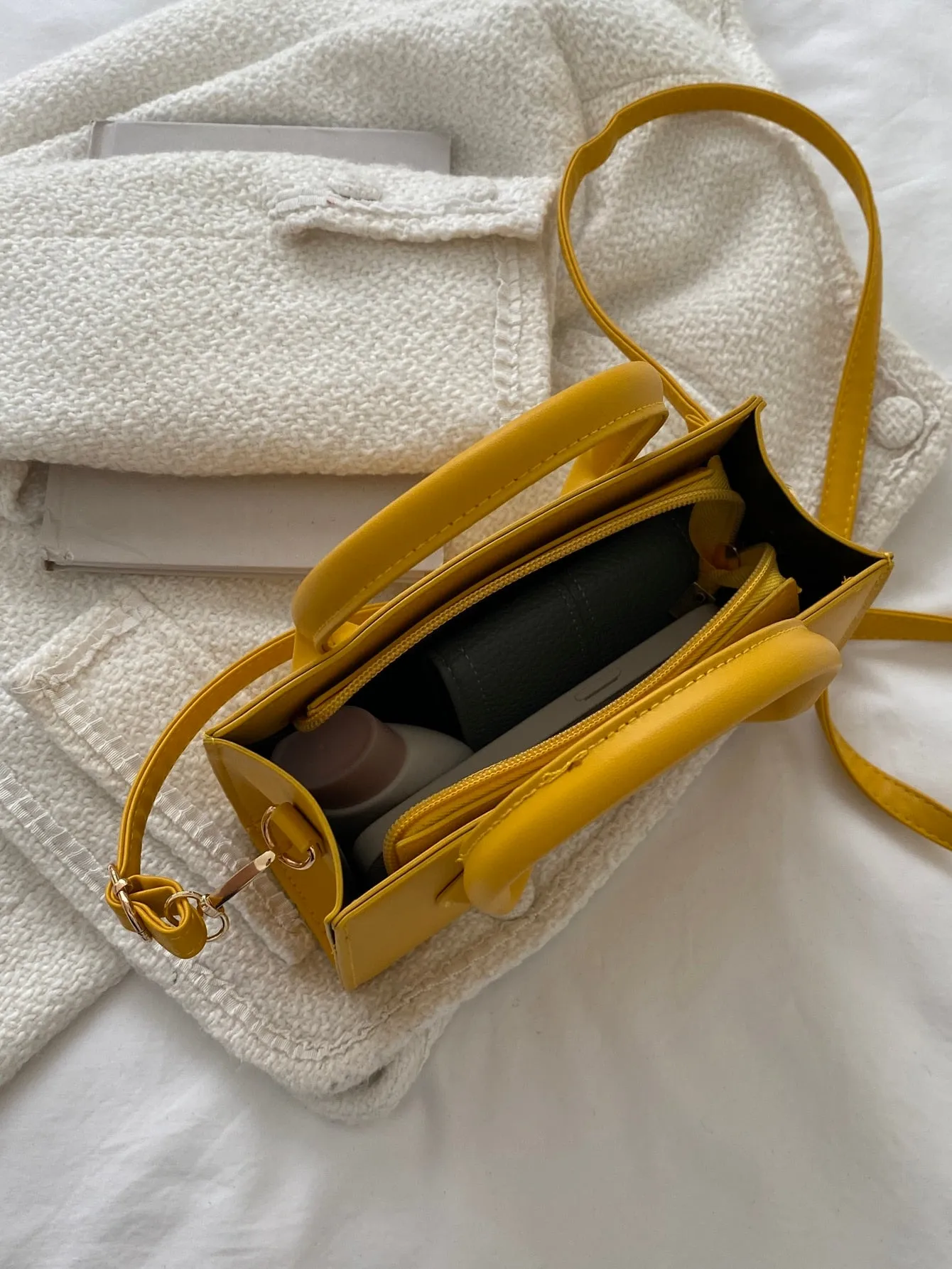 Double Handle Square  CLASSY Bag