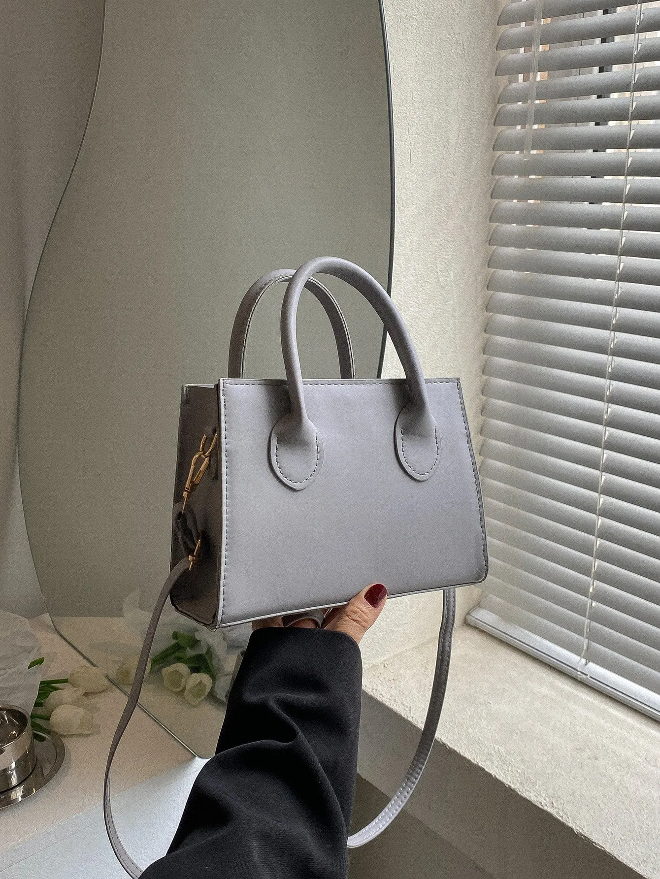 Double Handle Square  CLASSY Bag