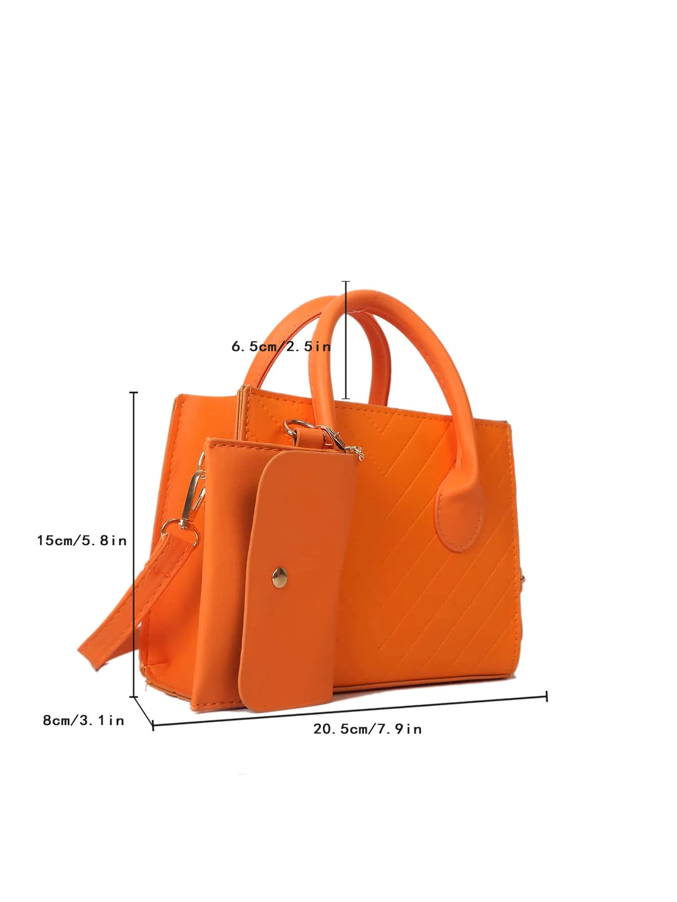 Double Handle Square  CLASSY Bag